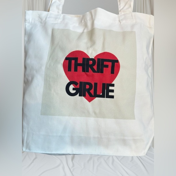 THRIFT GIRLIE TOTE BAG - Picture 2 of 7